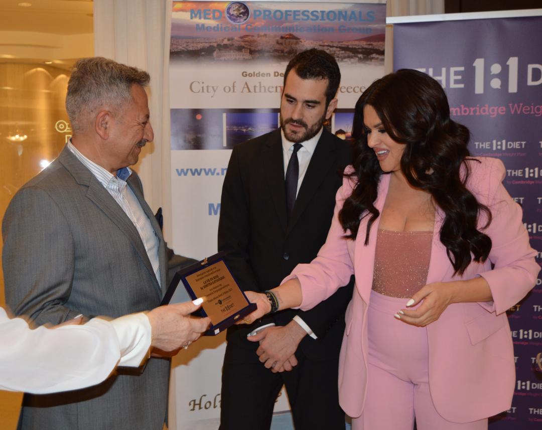 Dimitra Katsafadou Receives Honor at 9th Symposium of Medical Excellence for Innovation & Health Tourism