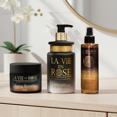 Long Keratin Set | La Vie en Rose