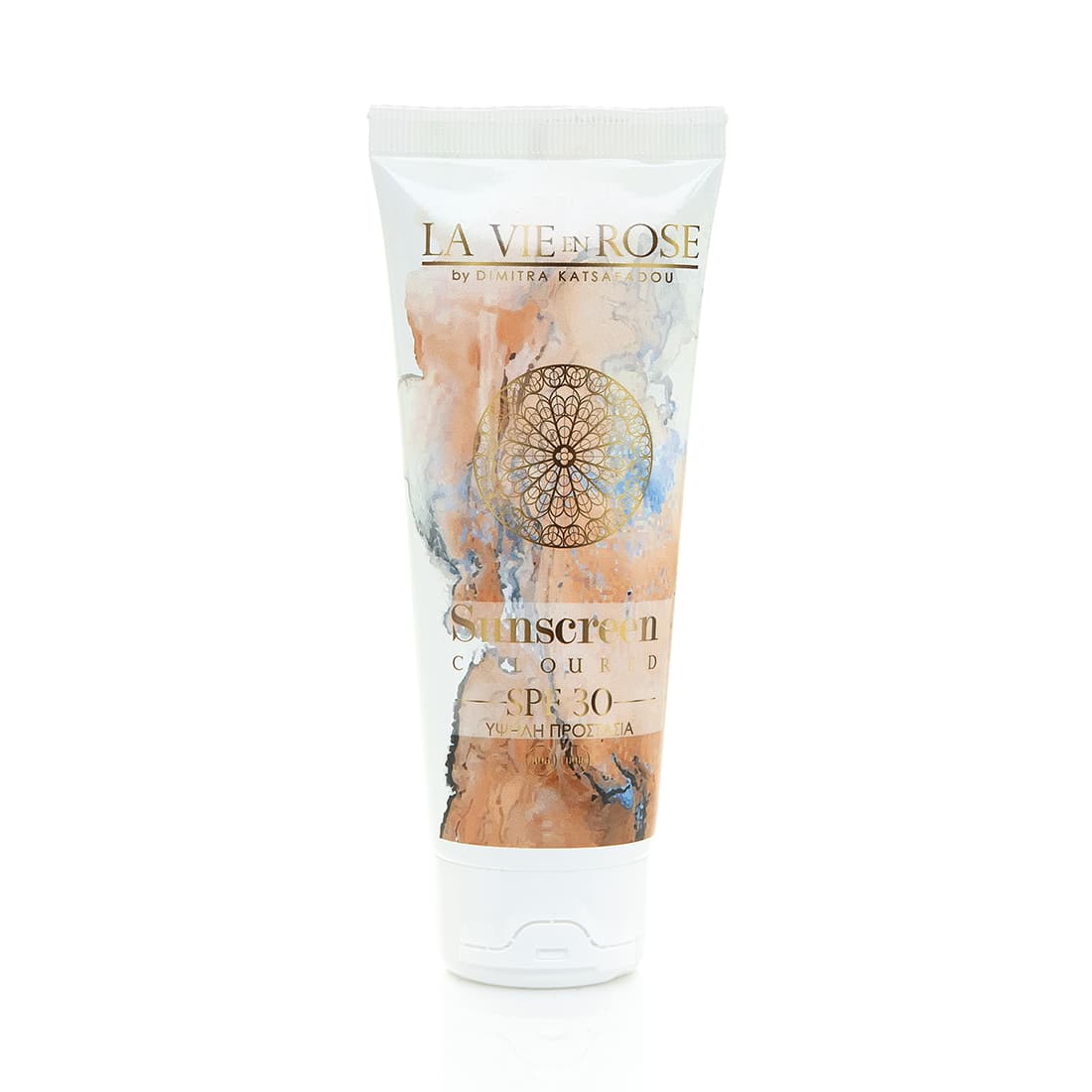 Αντηλιακή κρέμα προσώπου με χρώμα, Sunscreen Coloured La Vie en Rose