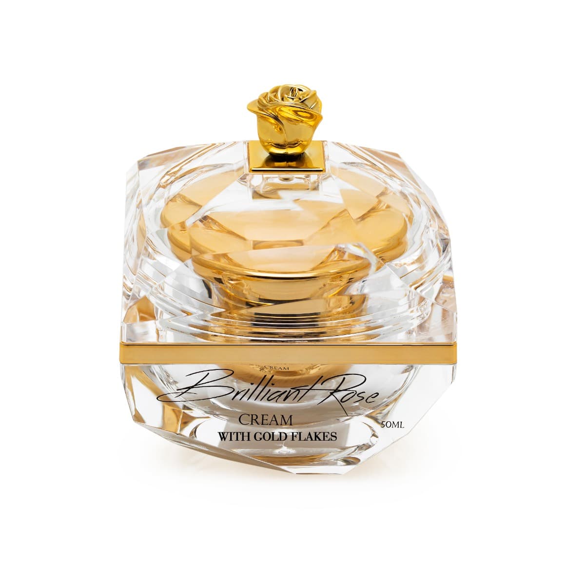 Brilliant Rose Cream with gold flakes 50ml La Vie en Rose