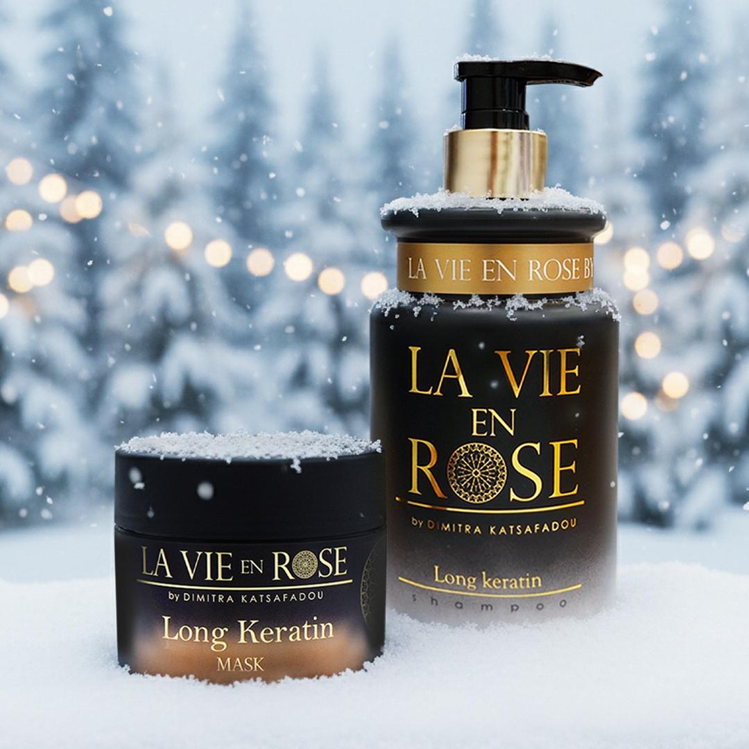 Special Offer | Long keratin shampoo 400ml + Long Keratin Mask 250ml | La Vie en Rose