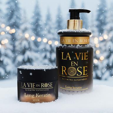 Special Offer | Long keratin shampoo 400ml + Long Keratin Mask 250ml | La Vie en Rose