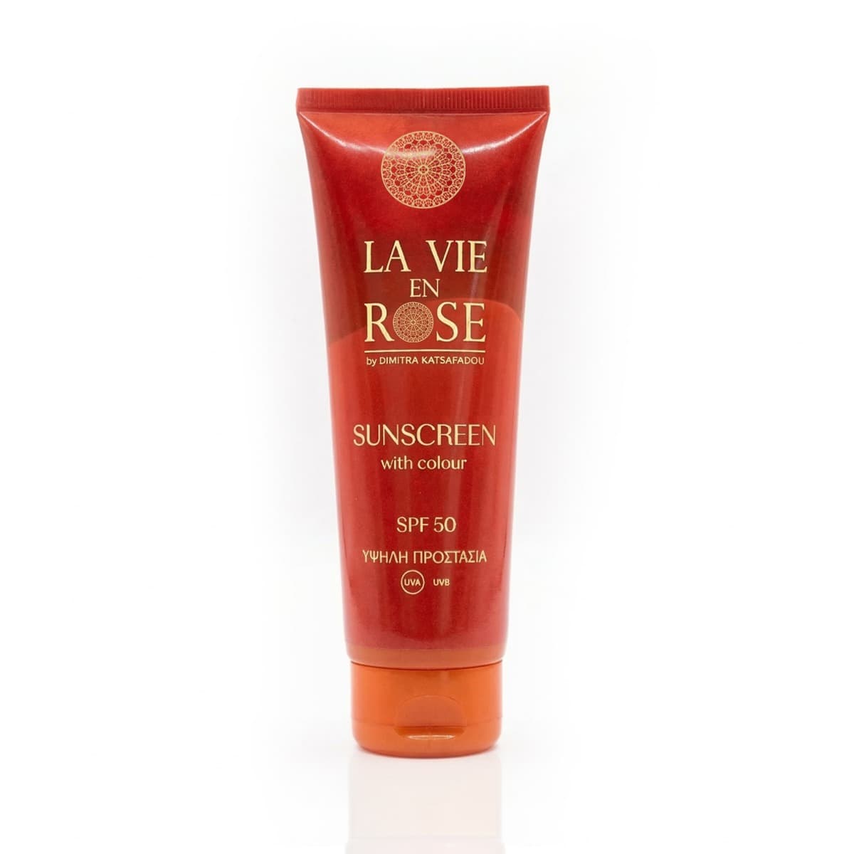 Smooth Sunscreen with color SPF 50 100ml - Αντηλιακή κρέμα προσώπου και σώματος με χρώμα | La VIe en Rose